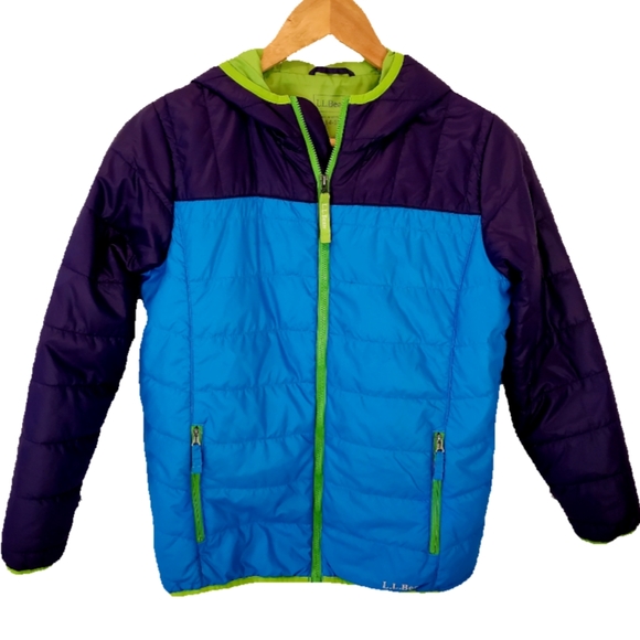 Ll Bean Kids Puff N Stuff Jacket Sz 416 